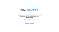 Desktop Screenshot of pda-square.de