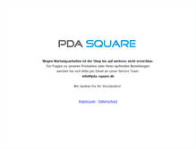 Tablet Screenshot of pda-square.de